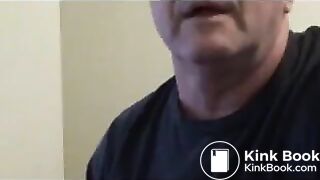 Demented Sissy Pervert Tom Pearl Drinks His Piss