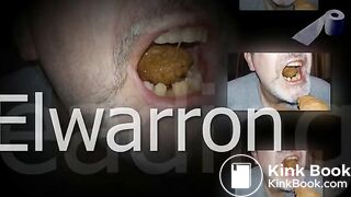 En bandeja, mi caca Pooping on a tray