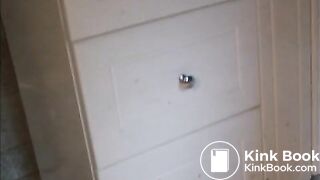 Einlauf enema in Nylon und piss