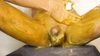 Shit-Yoghurt-Enema 12min Scat Smearing Extreme