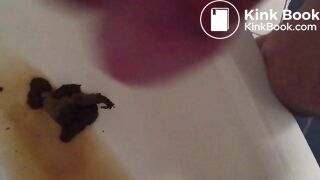 Wanne voller Kacke und Pisse mit Sperma veredelt !!!