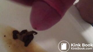 Wanne voller Kacke und Pisse mit Sperma veredelt !!!