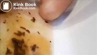 scat enema smearing