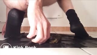 Scat masturbation
