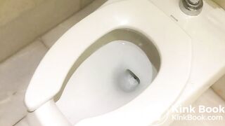 Public bathroom dump