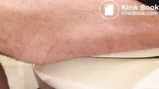 Public bathroom dump