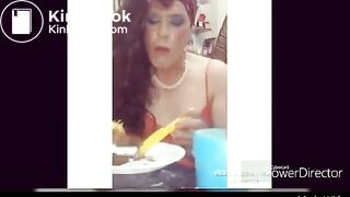 Scatqueenleila eating scat