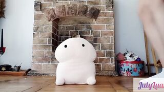 Morning Girl with Dirty Socks Pees on Her Dick Pillow/PlushiesContent