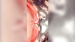 I PISS IN PANTIES / PISSING GIRL PEE DESPERATION FOR FEEL PISS IN MOUTH!