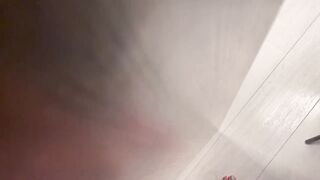 Stepbrother Stuck Under The Bed And Horny Latin Stepsister Decided To Practice Jerking Off Big Dick