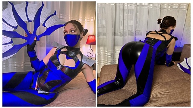 kytana from mortal kombat shows true , solo orgasmic sex