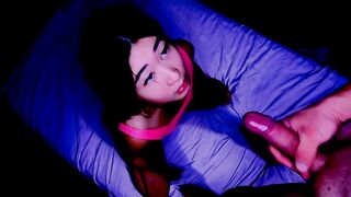 ultraviolet sex with cum on hair