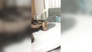 My cock slides into my stepsister's pussy and she loves it.