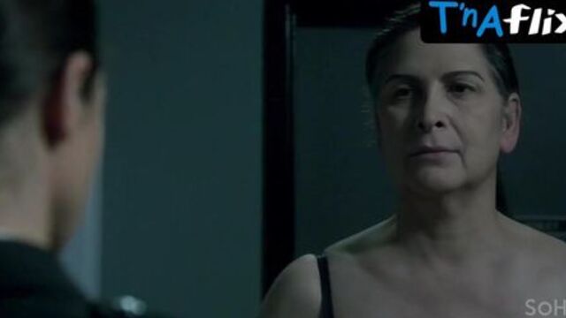 Pamela Rabe Breasts,  Butt Scene  in Wentworth