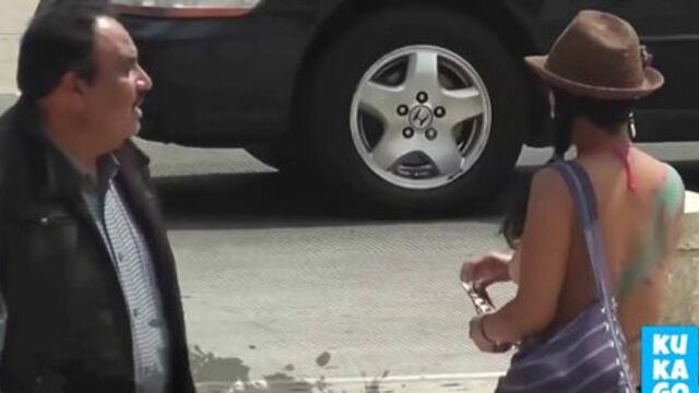 Mexicanas desnudas en la calle