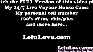 Rubbing my feet all over his face til he cums on my flip flo (Lelu Love)