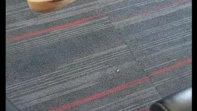 Sneaky Shoeplay at the Airport (Verified Amateurs)