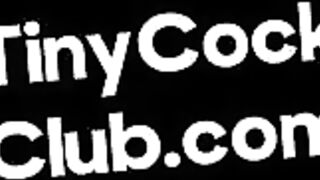 LITTLE DICK CLUB - SPH solo babe with coloredhair talks dirty about small dicks