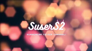 Horny interracial couple playing in bed - Susers2
