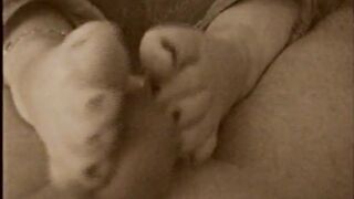 Ultimate Footjob from My Wife