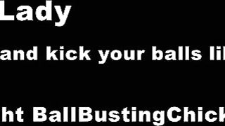 Dark Lady Ballbusting