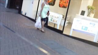 Sexy lady showing off her feet