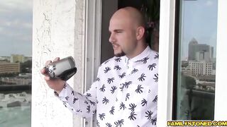 Goldie Rush gives a hot deep throat Jmacs big dick (Goldie Ortiz)