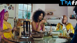 Indya Moore Thong,  Bikini Scene  in Queen AND Slim