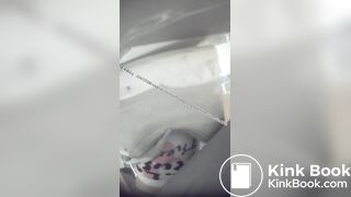 Beautiful women pooping in the toilet 5