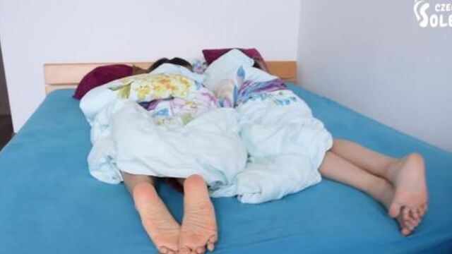 Czech Soles - Double Asian sleepy feet and uncontrolled snoring