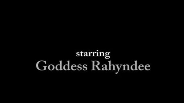 Goddess Rahyndee - Sweaty Foot Ejaculation