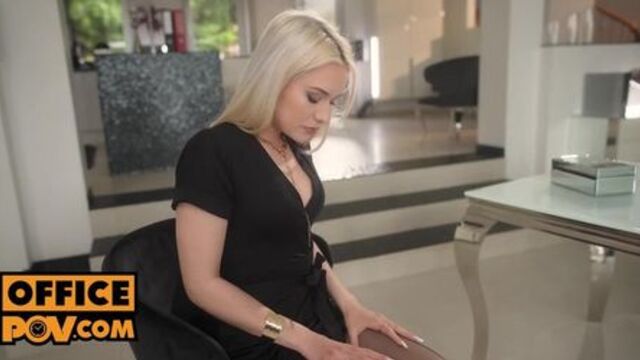 POV - A sexy office threesome with Barbie Brill and Lilith