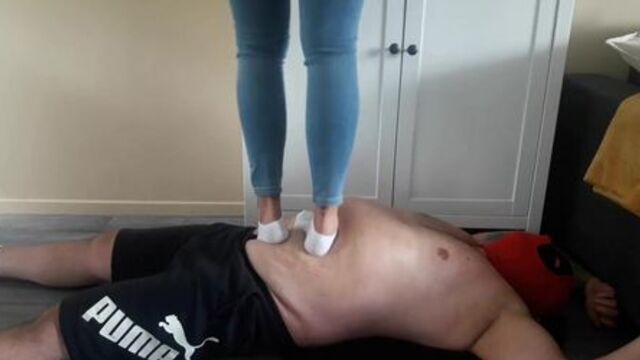 Natasha Rough Trampling In Socks