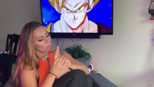 DBZ Self Feet Worship