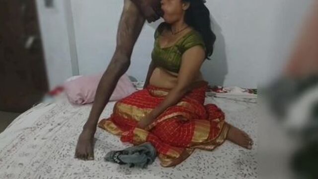 Newly Married Desi Indian Bhabhi