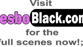 Very hot ebony lesbian chick enjoy pussy licking and satisfying with a vibrator