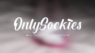 Making Myself Cum With A Cum Soaked Sock! - Solo + Sockjob