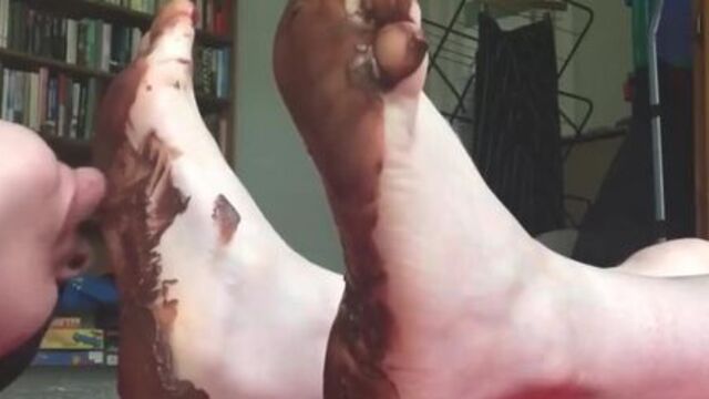 Dirty foot worship