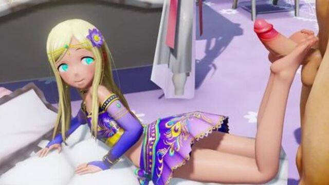 MMD Layla Footjob (Idolmaster) (Submitted by Zokoth)