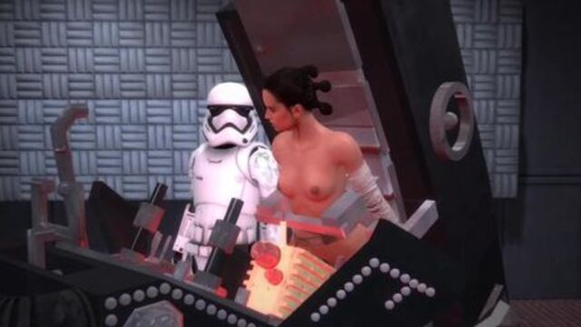 Rey stripped nude and tortured on Scan Grid