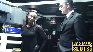 Ebony girl Lola Marie loves some good spanking and fucking