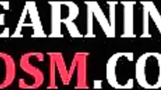 Bondage domme teaches shaving and toying