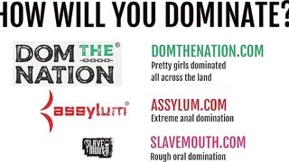 ASSYLUM - Harsh spanking and painful anal for blonde submissive (Delirious Hunter)