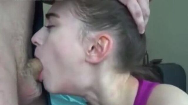 Fucking mouth and cumming in mouth comp