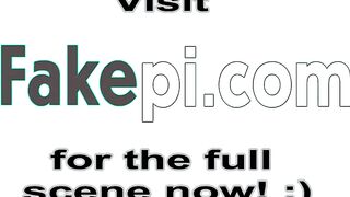 A very hot brunette shoplifter Lexi Lovell gets fucked rough by two fake PIs