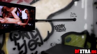 Lonely big titted blonde mature wife Dee Williams fucked a BBC at gloryhole