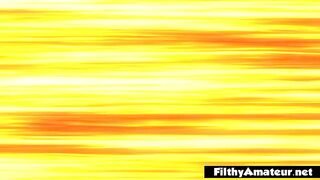 Homemade video of a bitch from Bologna! Anal and footjob!