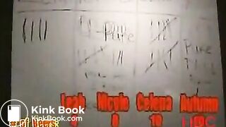 drunken girls puking