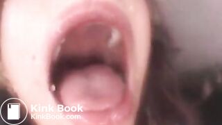 Asian Pigtail Model Forced to Pukeflv