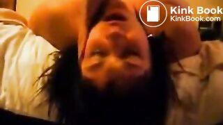 chubby amatuer puking punishment